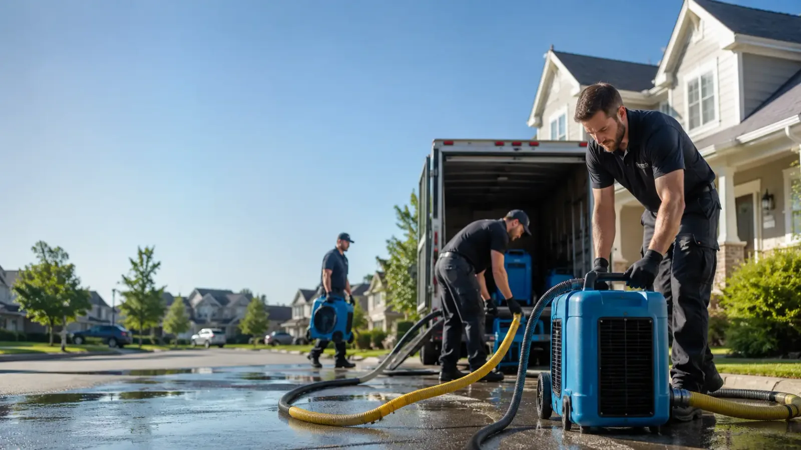 Water Damage Mitigation in Tom Bean, TX